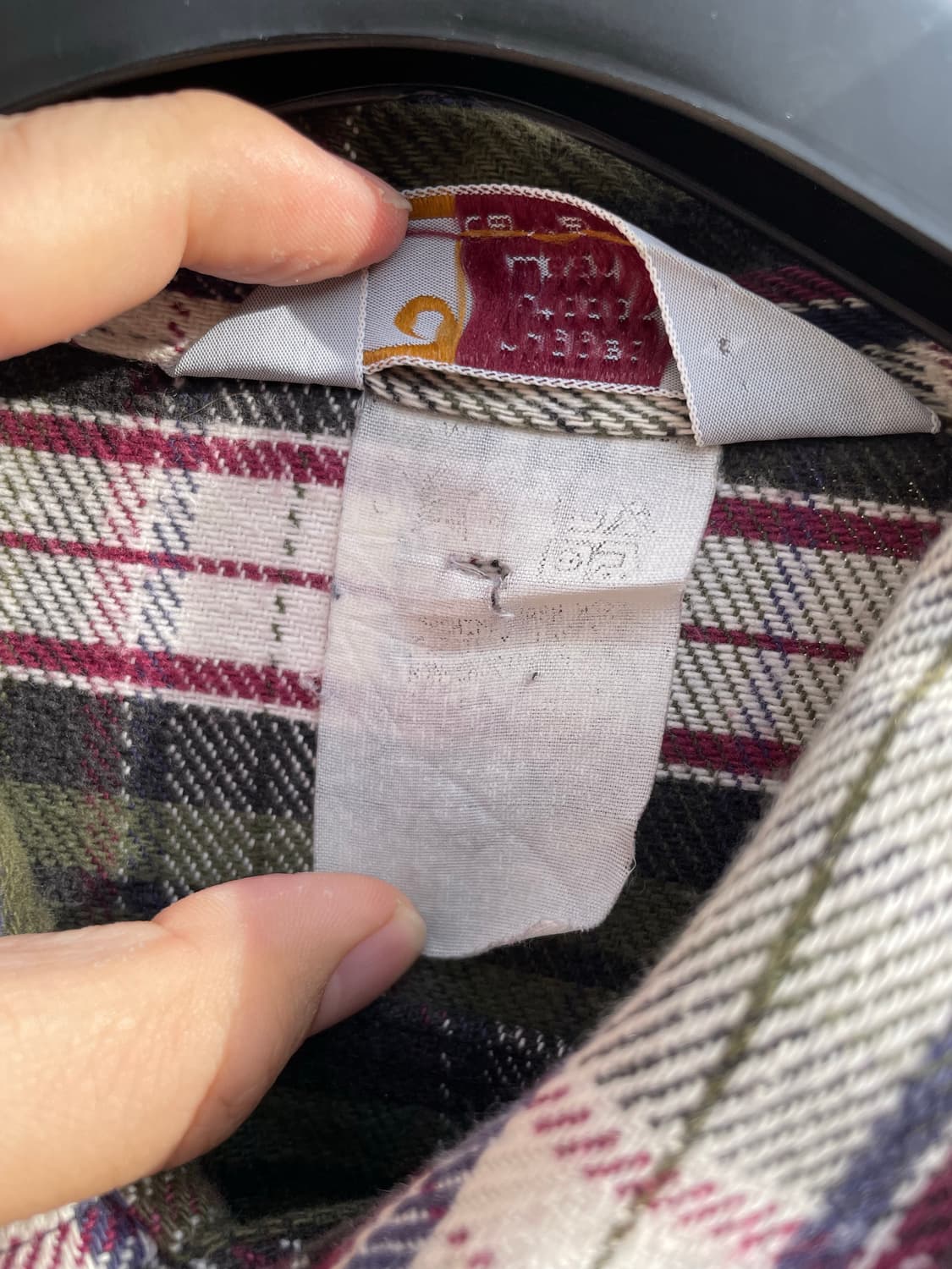 90s 칼하트 헤비웨이트 플란넬 셔츠 상품이미지3