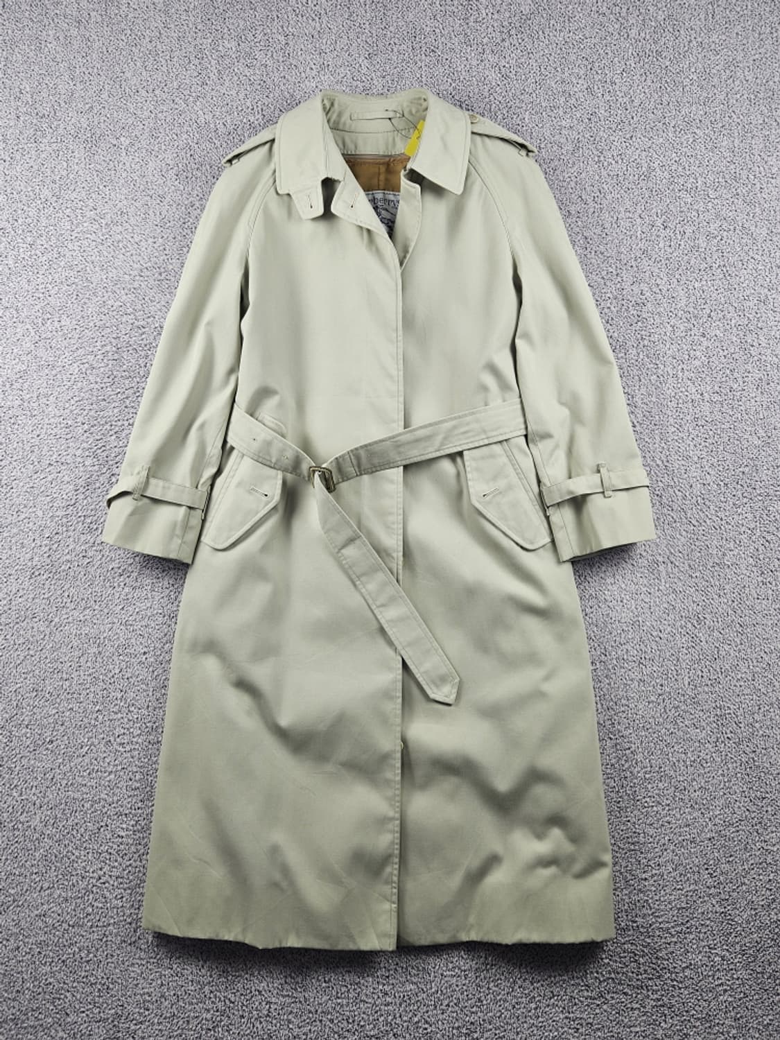 버버리 히든버튼 싱글 벨티드 트렌치 코트 ( 상세설명참조 )/ 10581 상품이미지1
