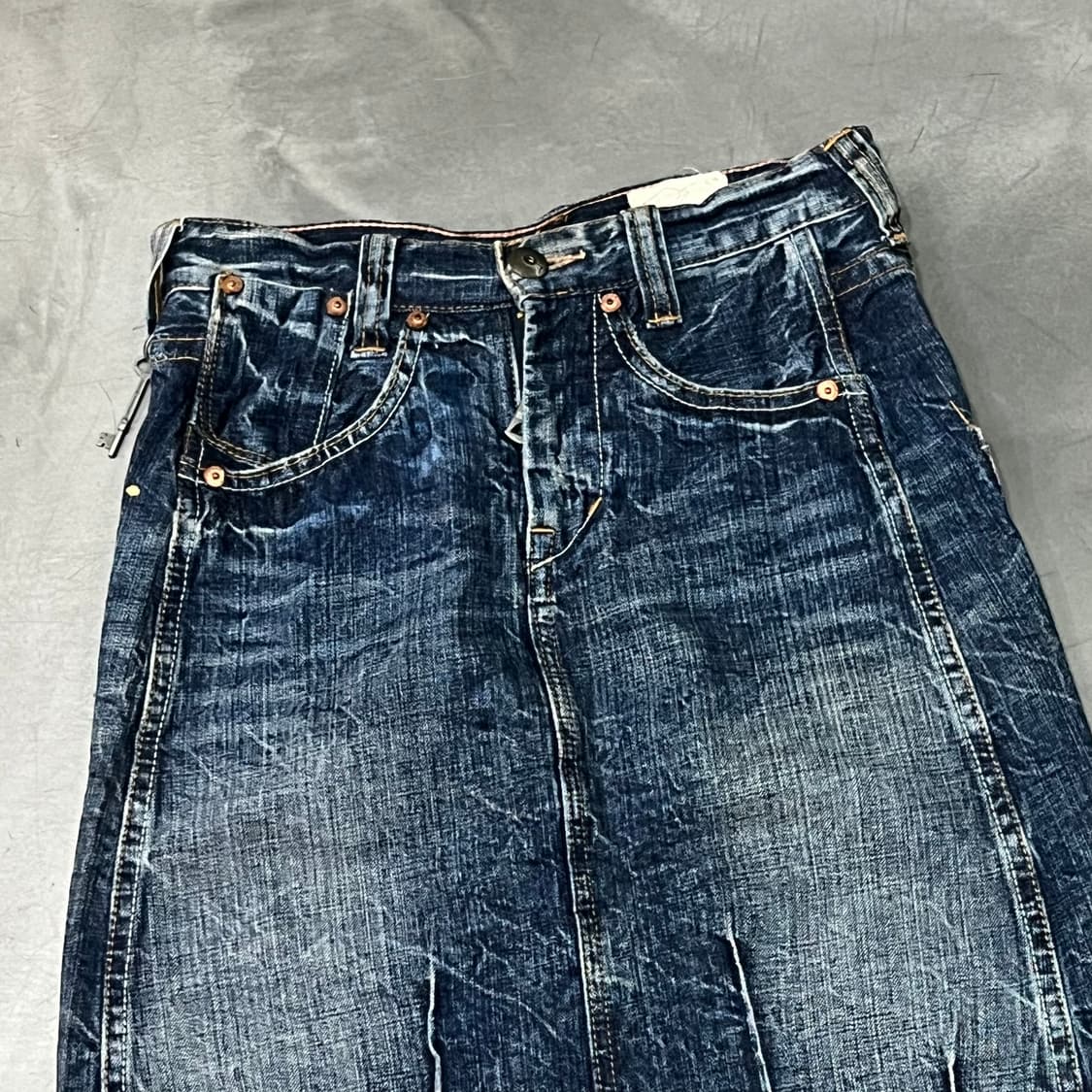  Antgauge 자수 데님 스커트 y15552 상품이미지3