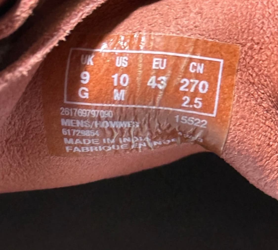 클락스 핑크 스웨이드 270 상품이미지3