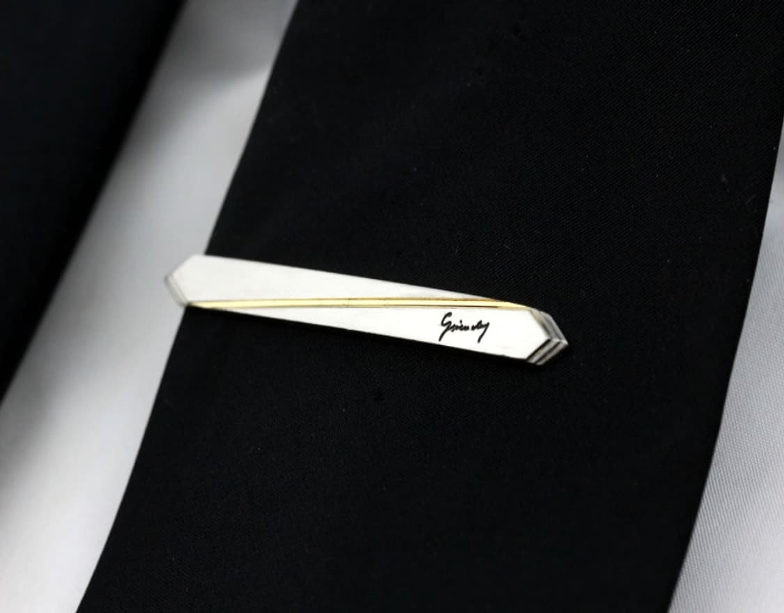 지방시 B+등급 5.1cm 남자 명품 넥타이핀 상품이미지6