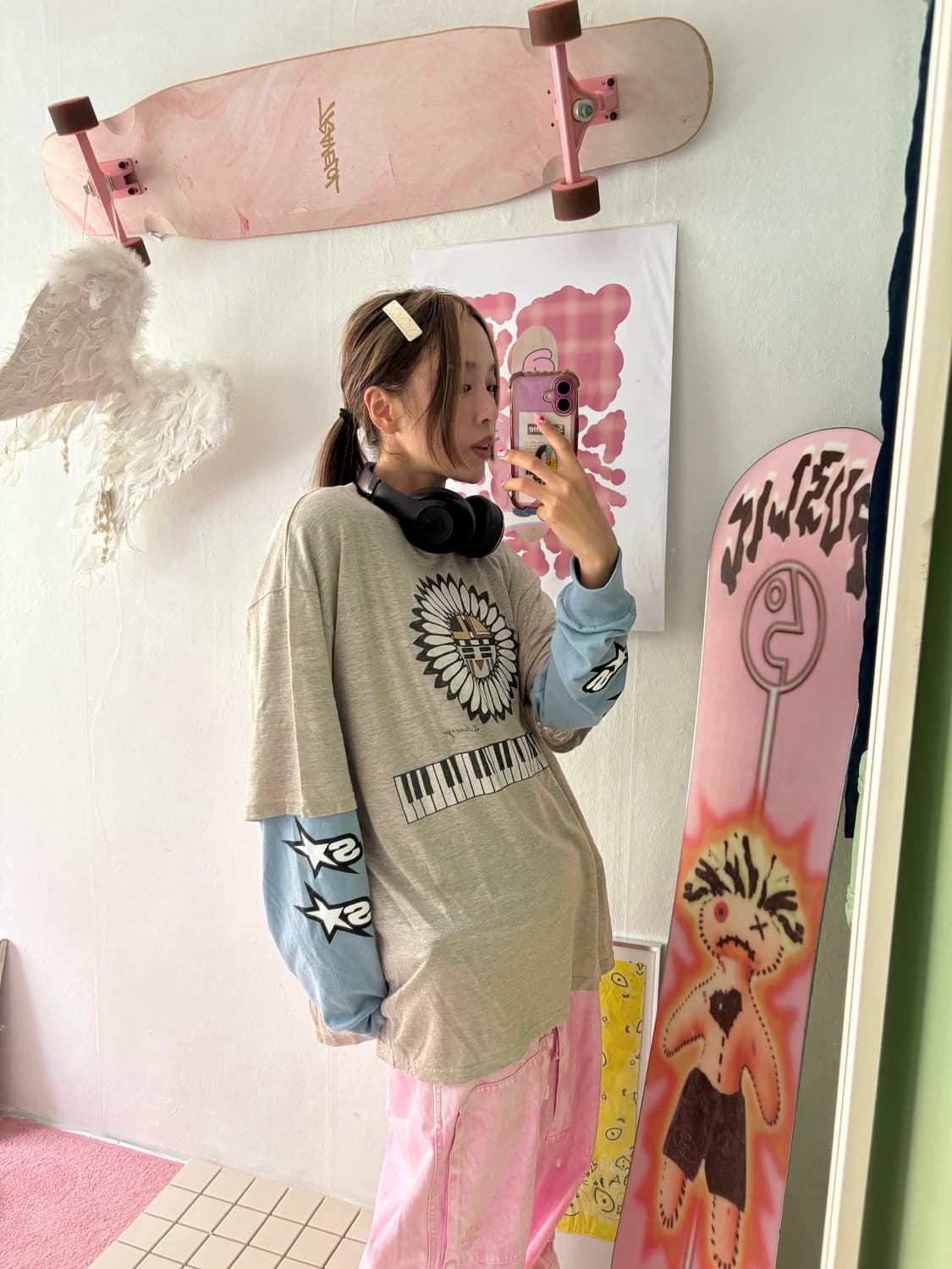 캐피탈 피아노 티셔츠 상품이미지7