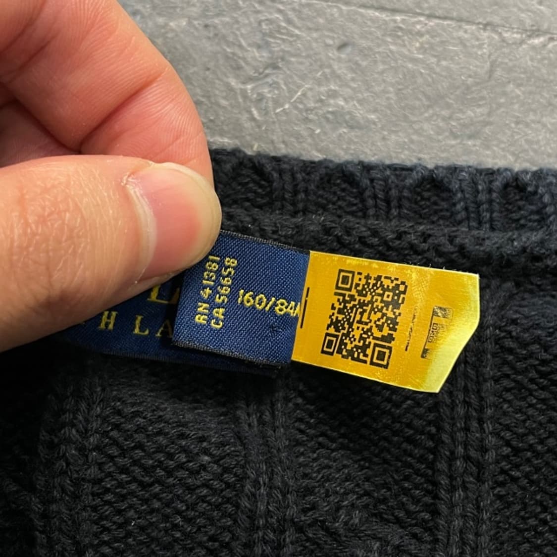 90 폴로 랄프로렌 신형 꽈배기 니트 상품이미지4