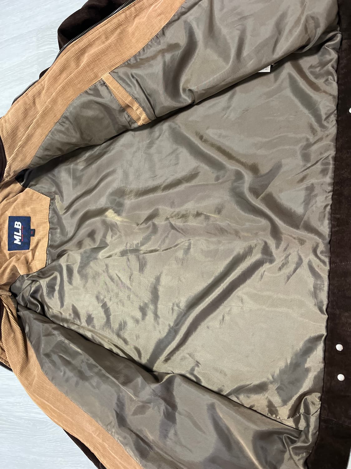 MLB 소가죽 골덴 자켓 105  상품이미지6