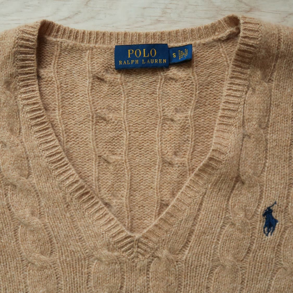 폴로 랄프로렌 메리노 울 꽈배기 니트 상품이미지2