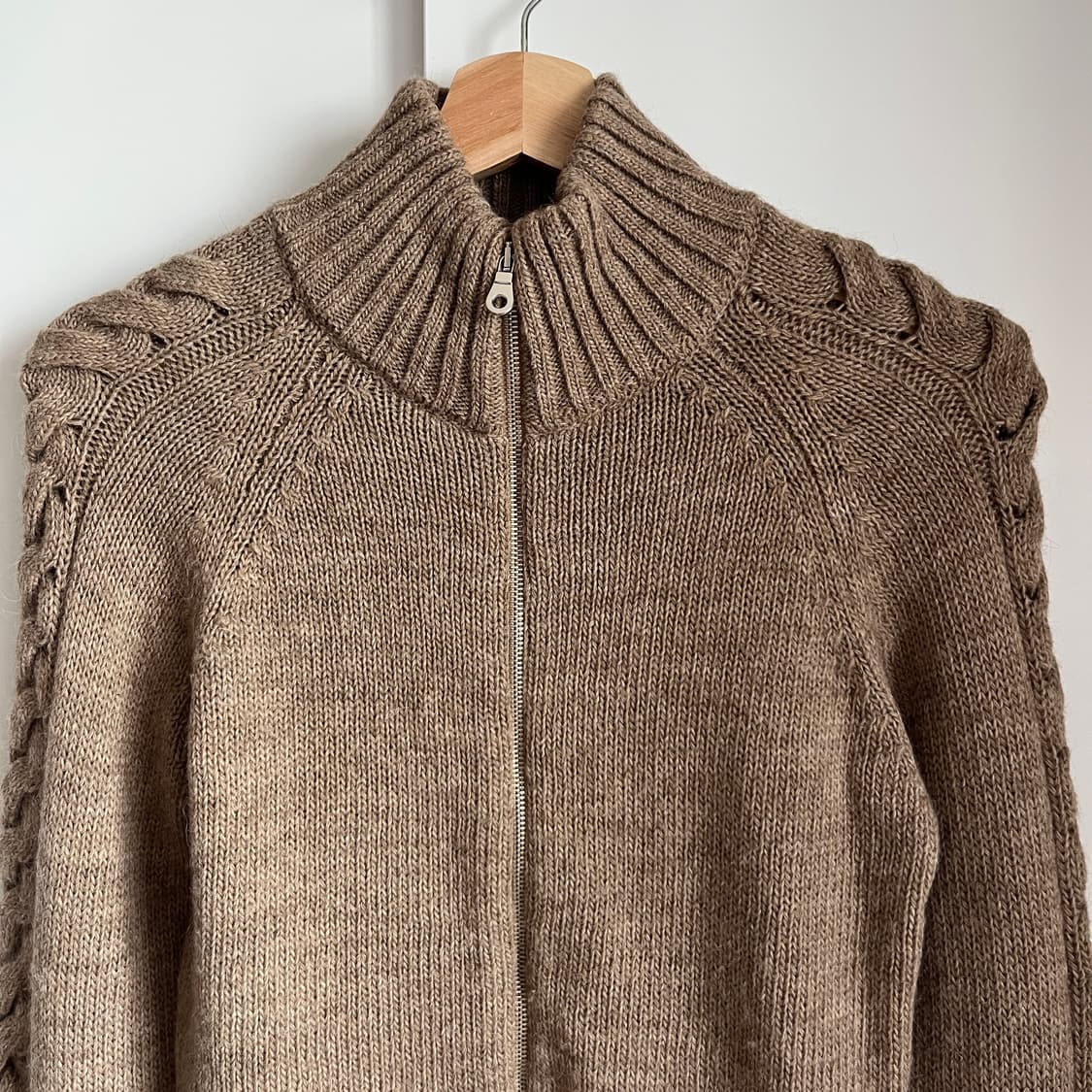 DUALVIEW Wool Mohair 2way zip-up 이태리제 상품이미지3