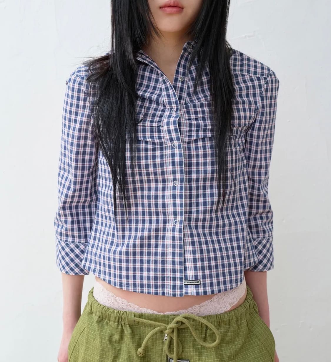 더바이닐하우스 THREE-QUARTER SLEEVE SHIRTS (W)  상품이미지2