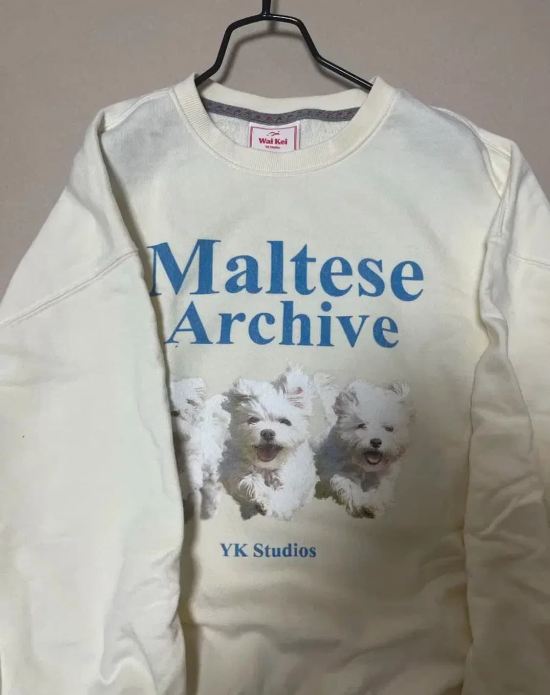 말티즈아카이브 맨투맨 상품이미지1