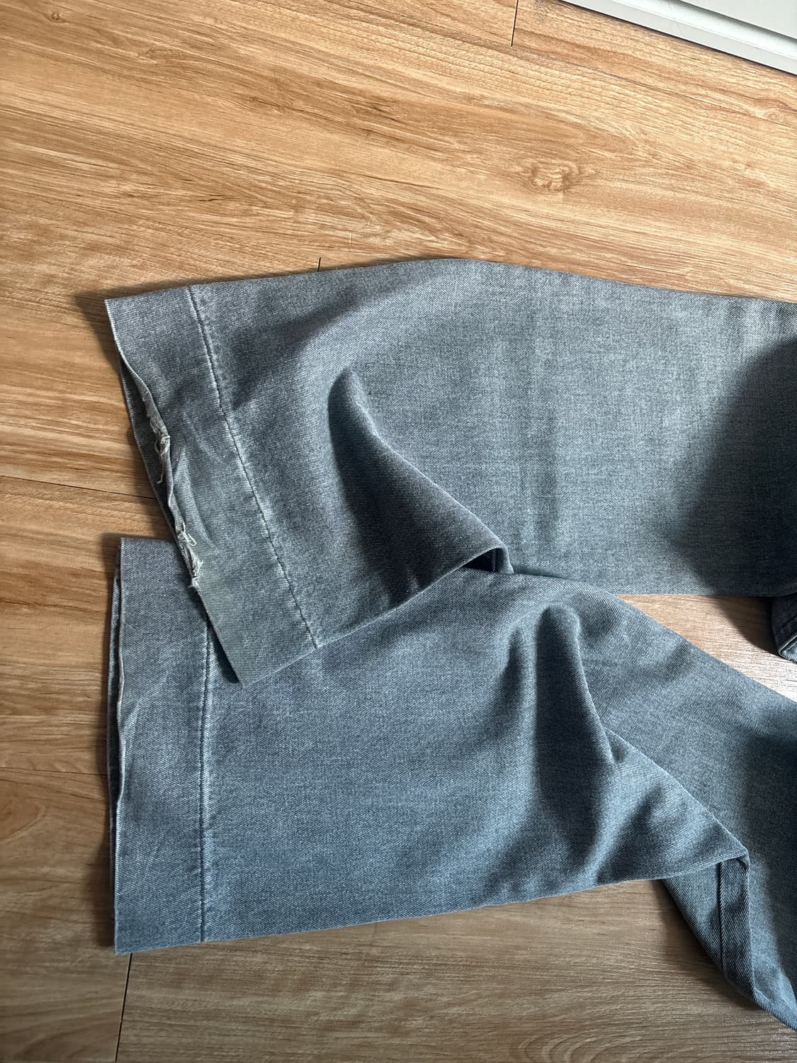 Union Jack Engineered Denim Washed Gray 상품이미지5