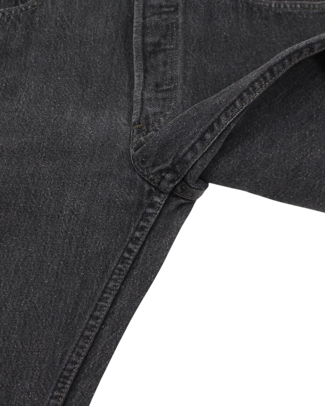 1995 USA 리바이스 501-0658 흑청 데님 팬츠 빈티지 미국제 상품이미지8