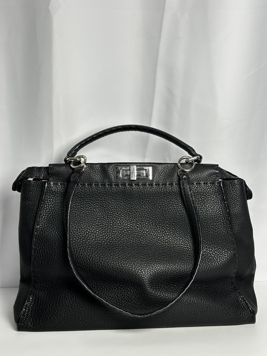 펜디 피카부 라지 토트백 (블랙) 상품이미지2