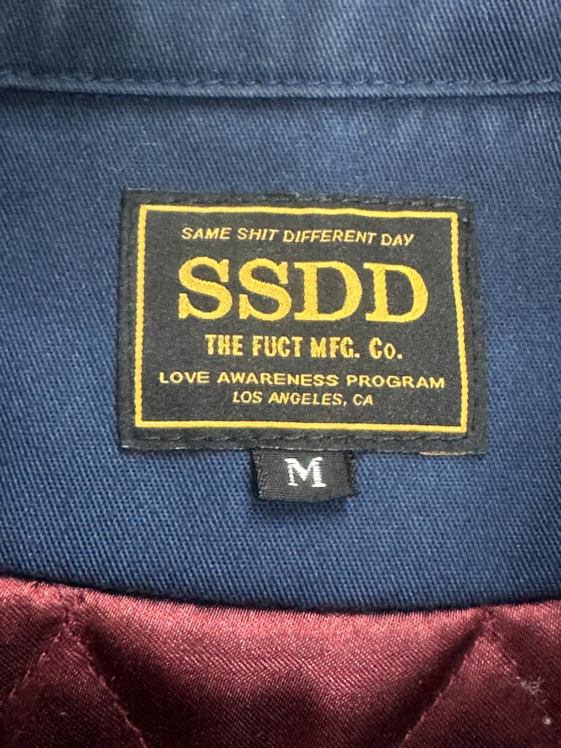 FUCT SSDD 'FUCTMAN' 드리즐러 자켓 M 상품이미지10
