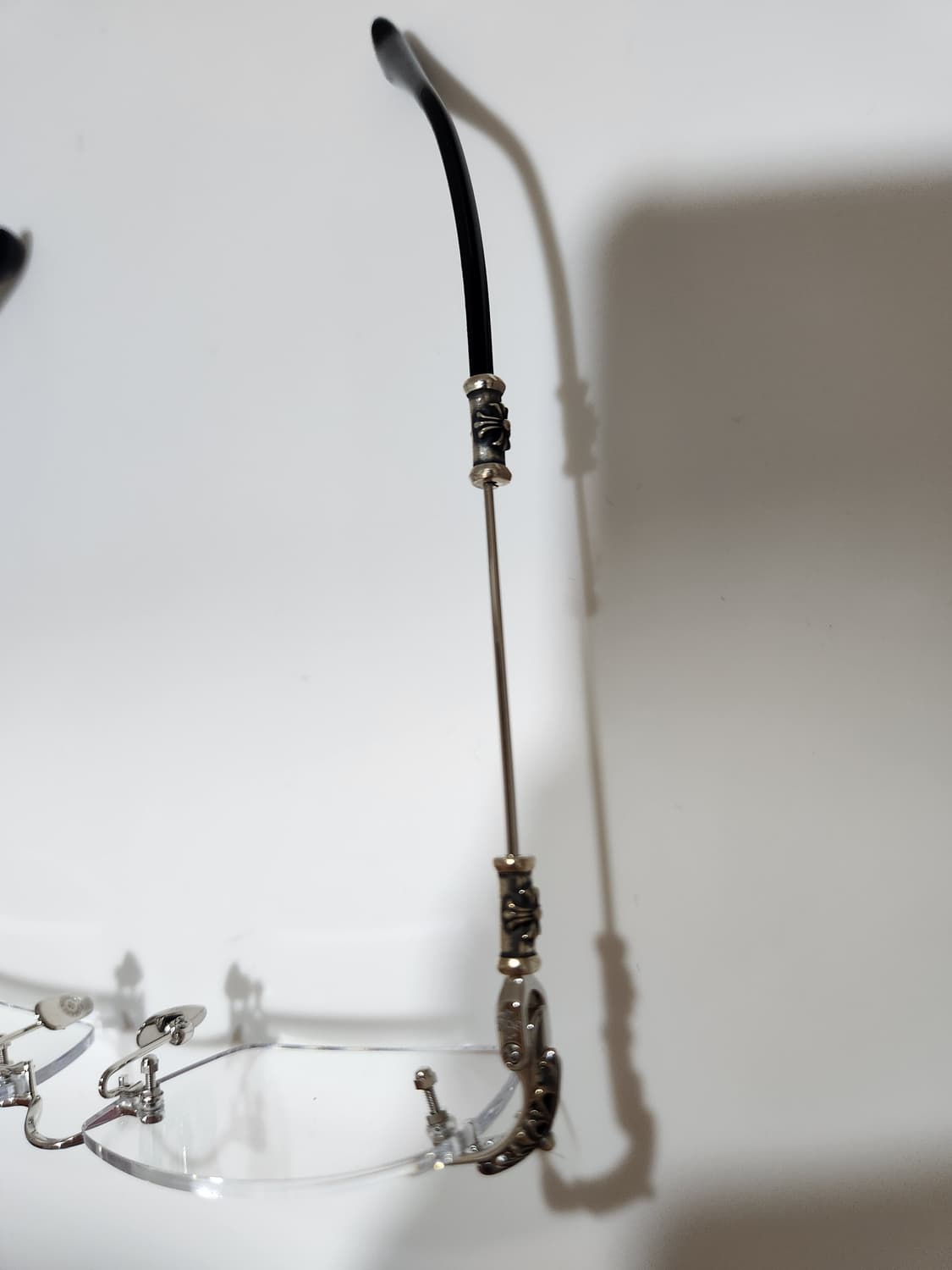 크롬하츠 필스3 샤이닝실버 무테안경 상품이미지5