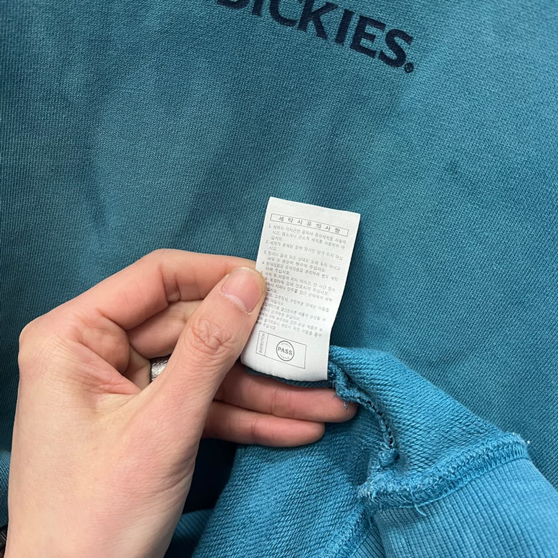 디키즈 타이다이 오버사이즈 맨투맨 M 상품이미지5