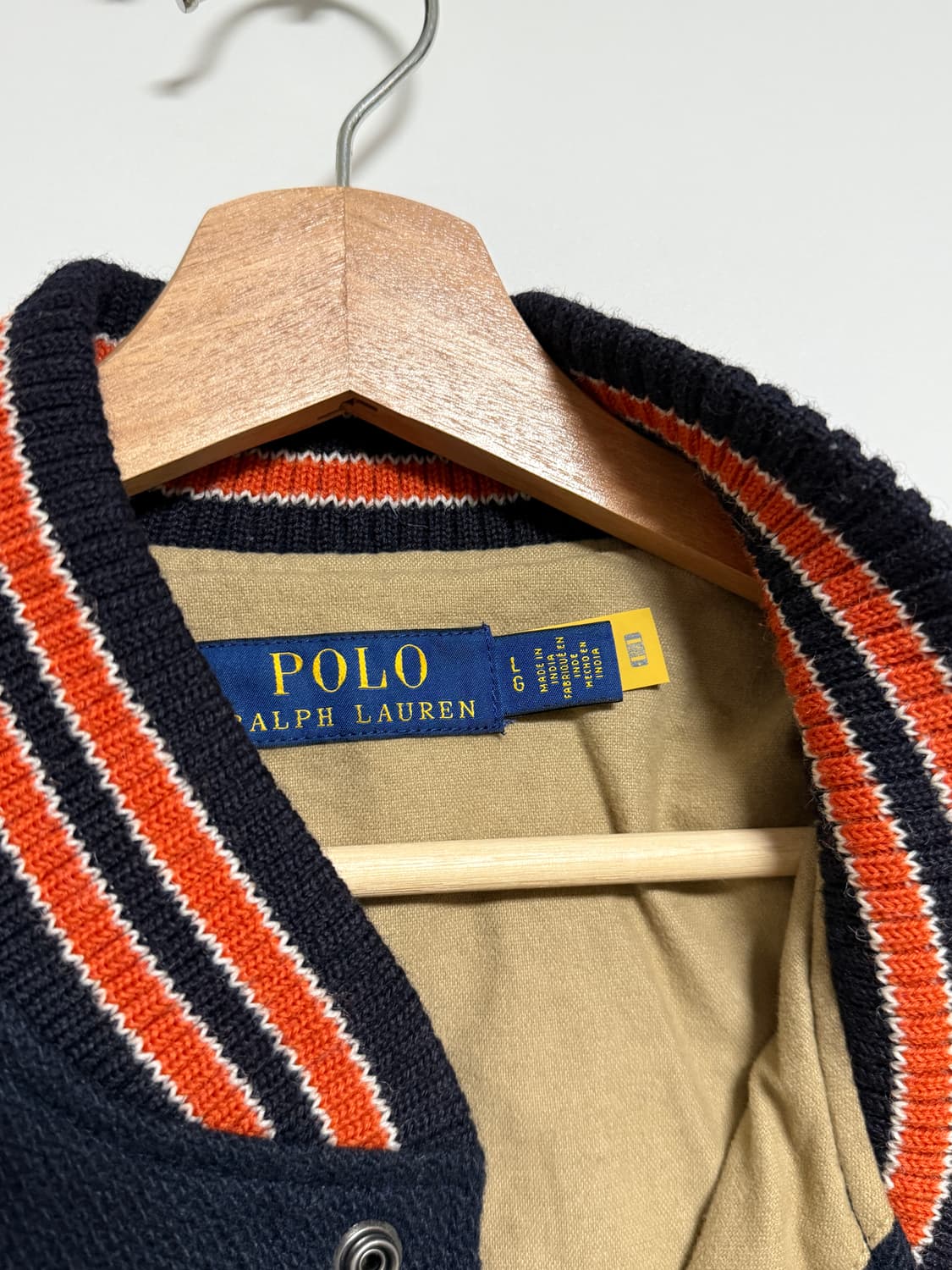 폴로 바시티자켓 / L사이즈 상품이미지4