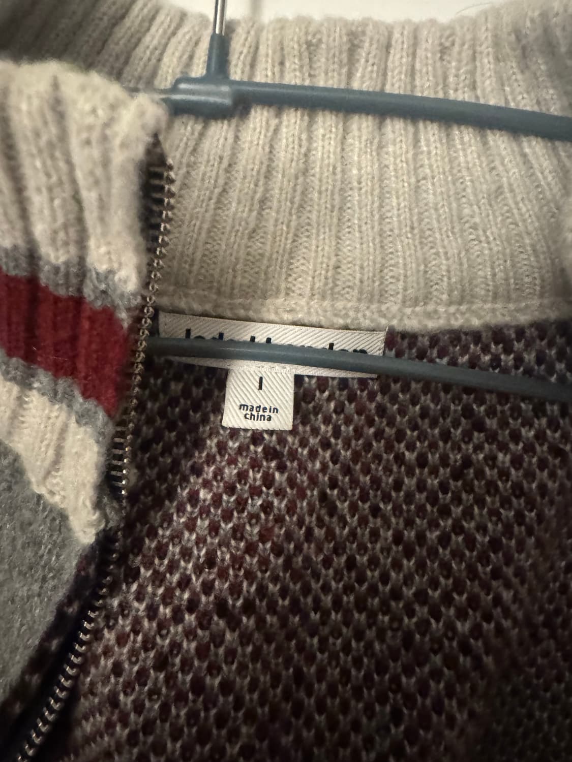 제이디드 런던 팀 85 니트 집업 L 상품이미지6