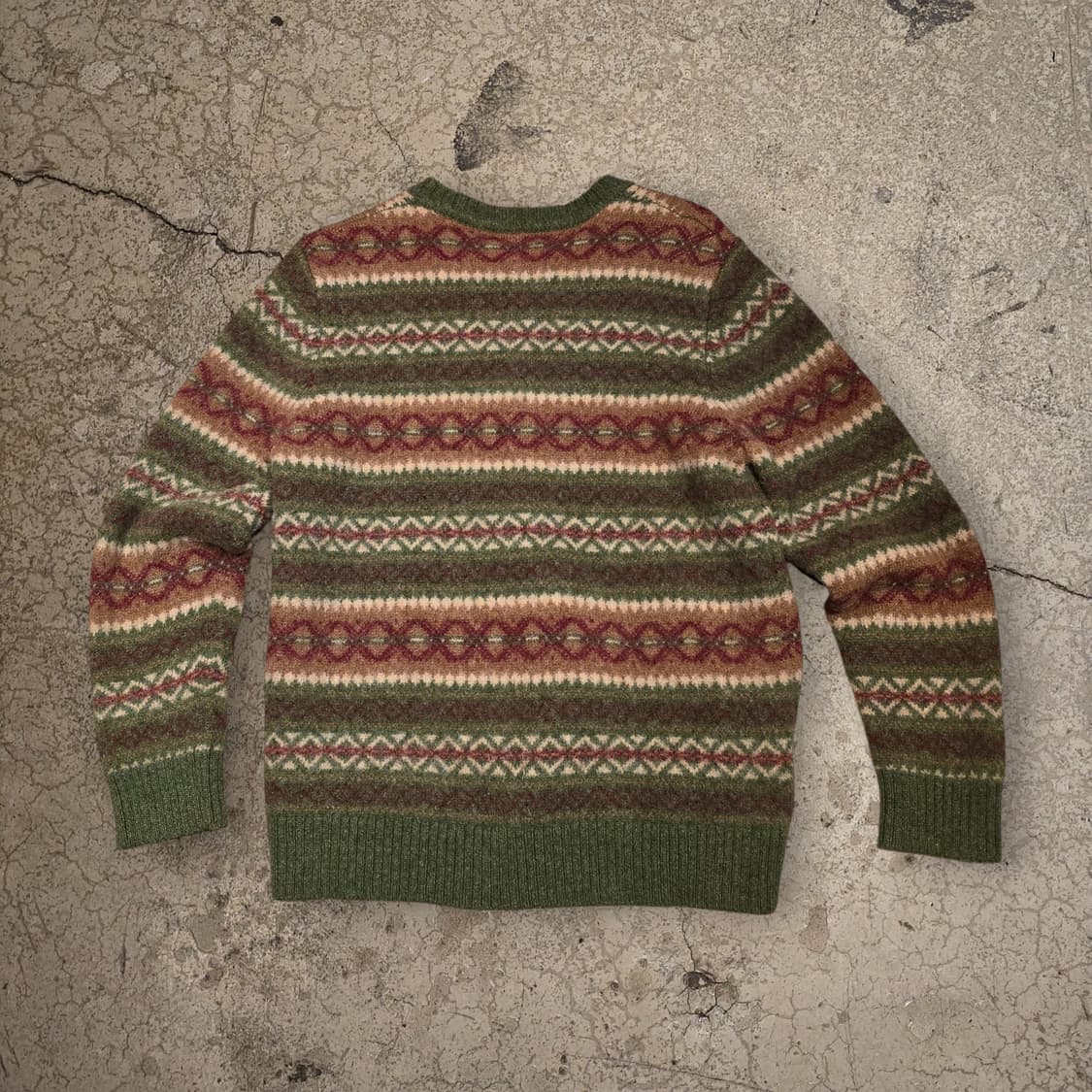 L.L.Bean 셰틀랜드 울100 페어아일 스웨터 상품이미지6