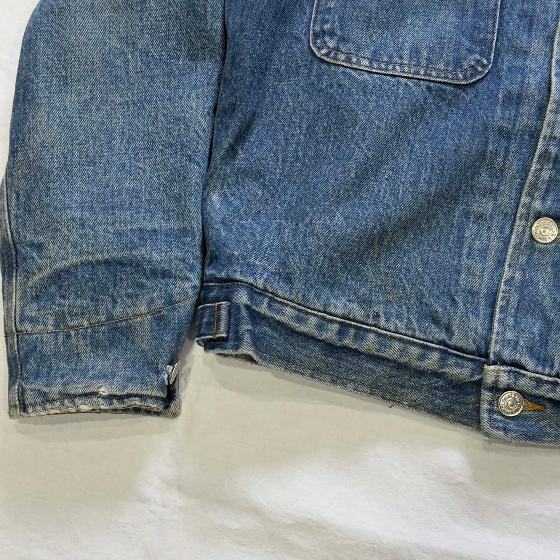 80s 폴로 랄프로렌 덩가리 데님 재킷 USA 상품이미지4