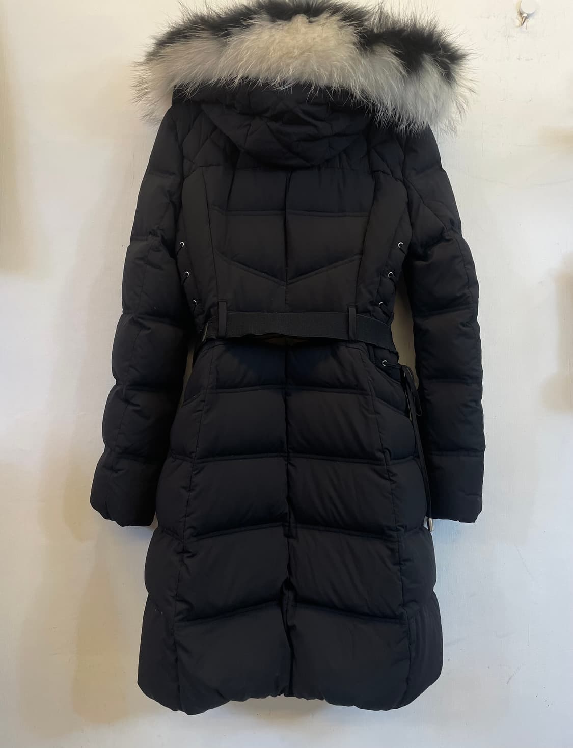 EGOIST 에고이스트 라쿤퍼 오리털 벨트롱패딩 여성덕다운롱패딩66 상품이미지7