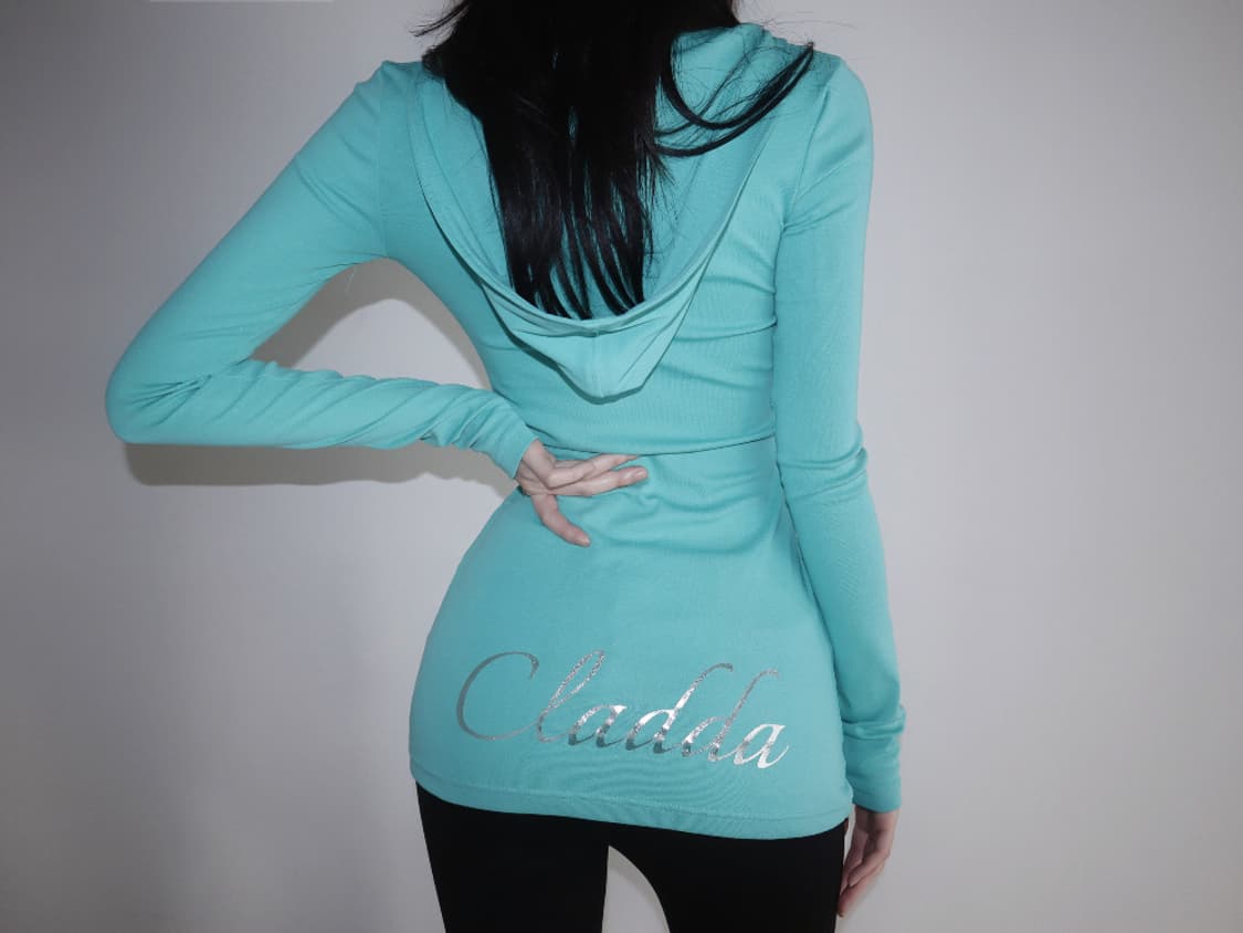 클라따 cladda 컨투어 후디 아쿠아 민트 상품이미지1
