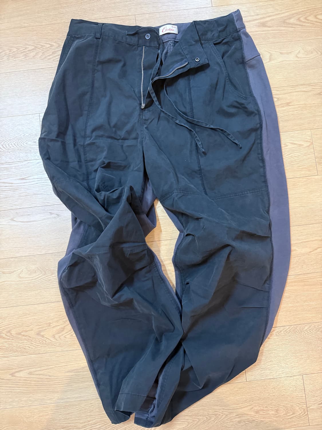 etce 코튼 스웻 팬츠 블랙-XL 상품이미지1