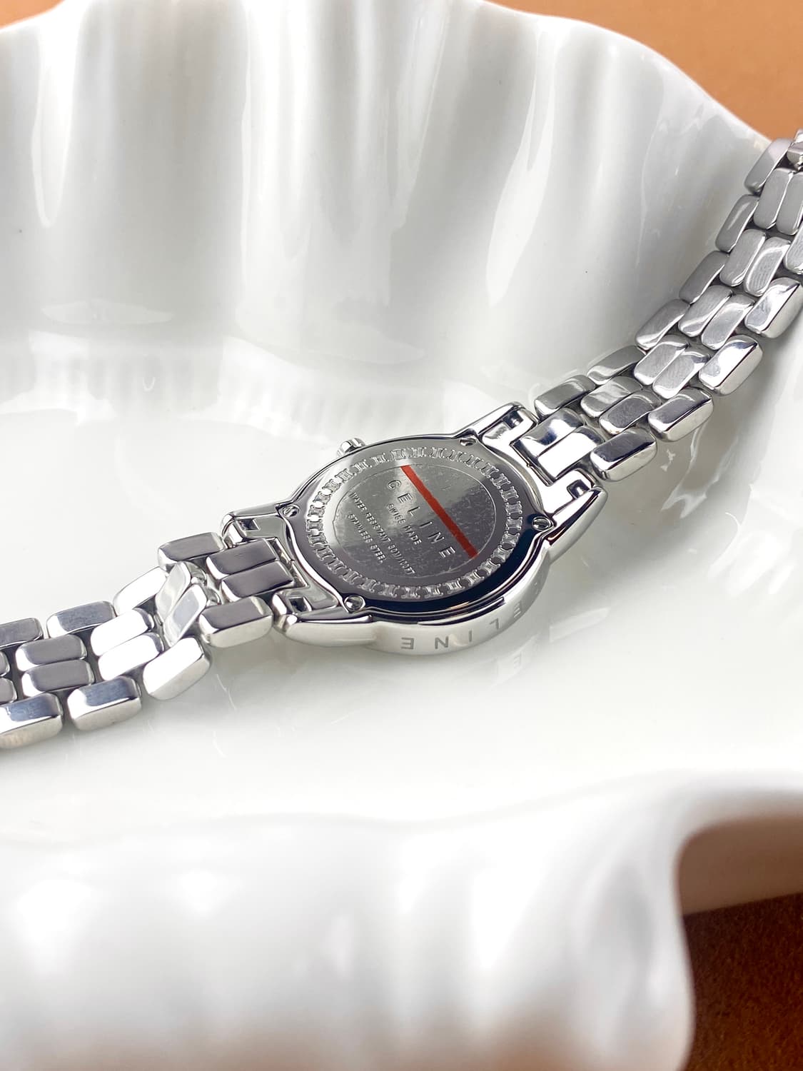 CELINE round shell steel watch 상품이미지6