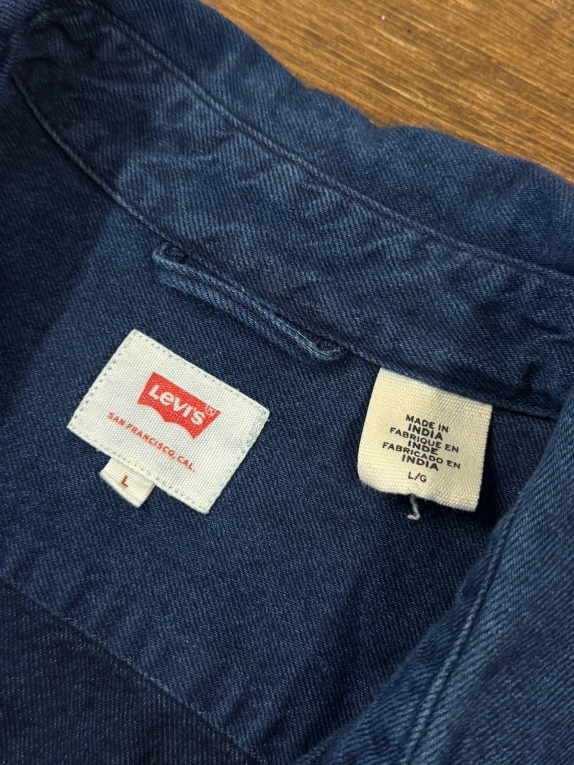 리바이스 데님 셔츠 100 상품이미지8