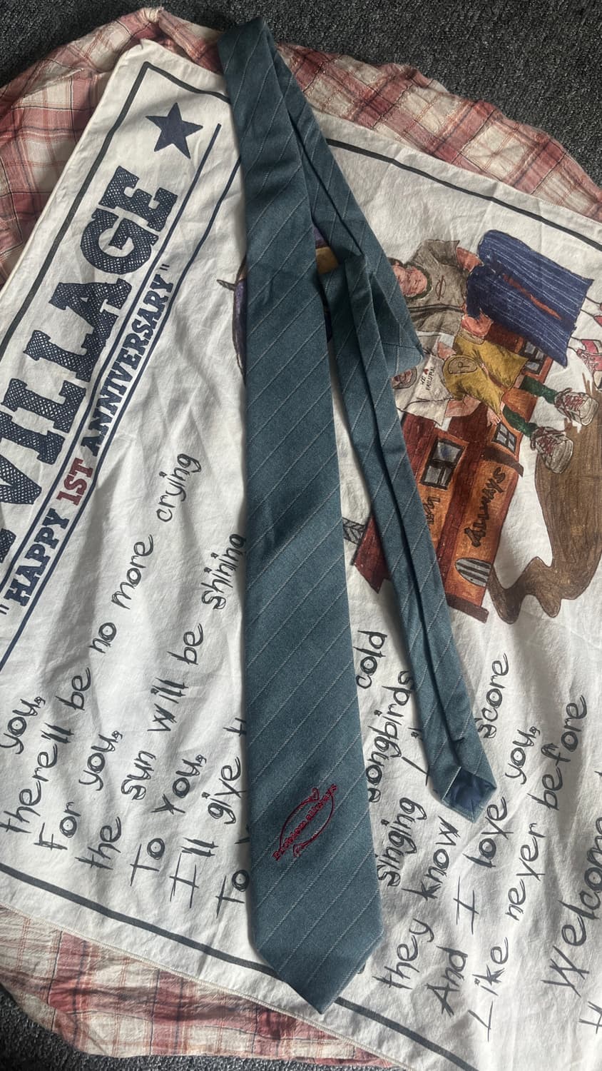 Logo stripe tie 상품이미지1