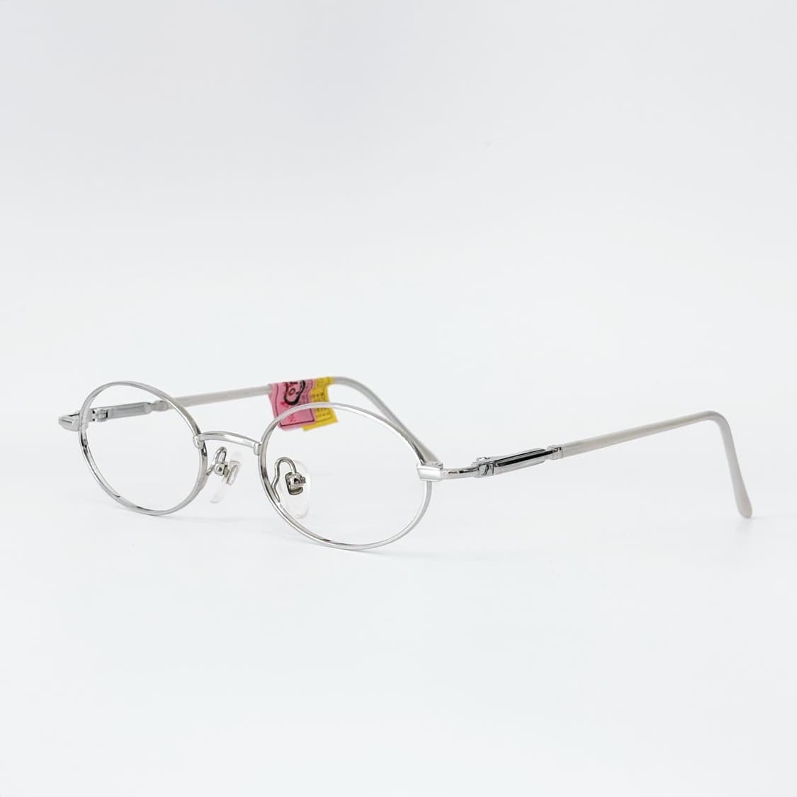 BASIC 실버 오벌 데드스탁 빈티지안경 상품이미지2