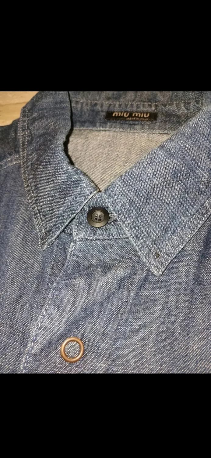 04’ACHIEVE  miumiu  MENS DENIM SHIRTS 상품이미지3