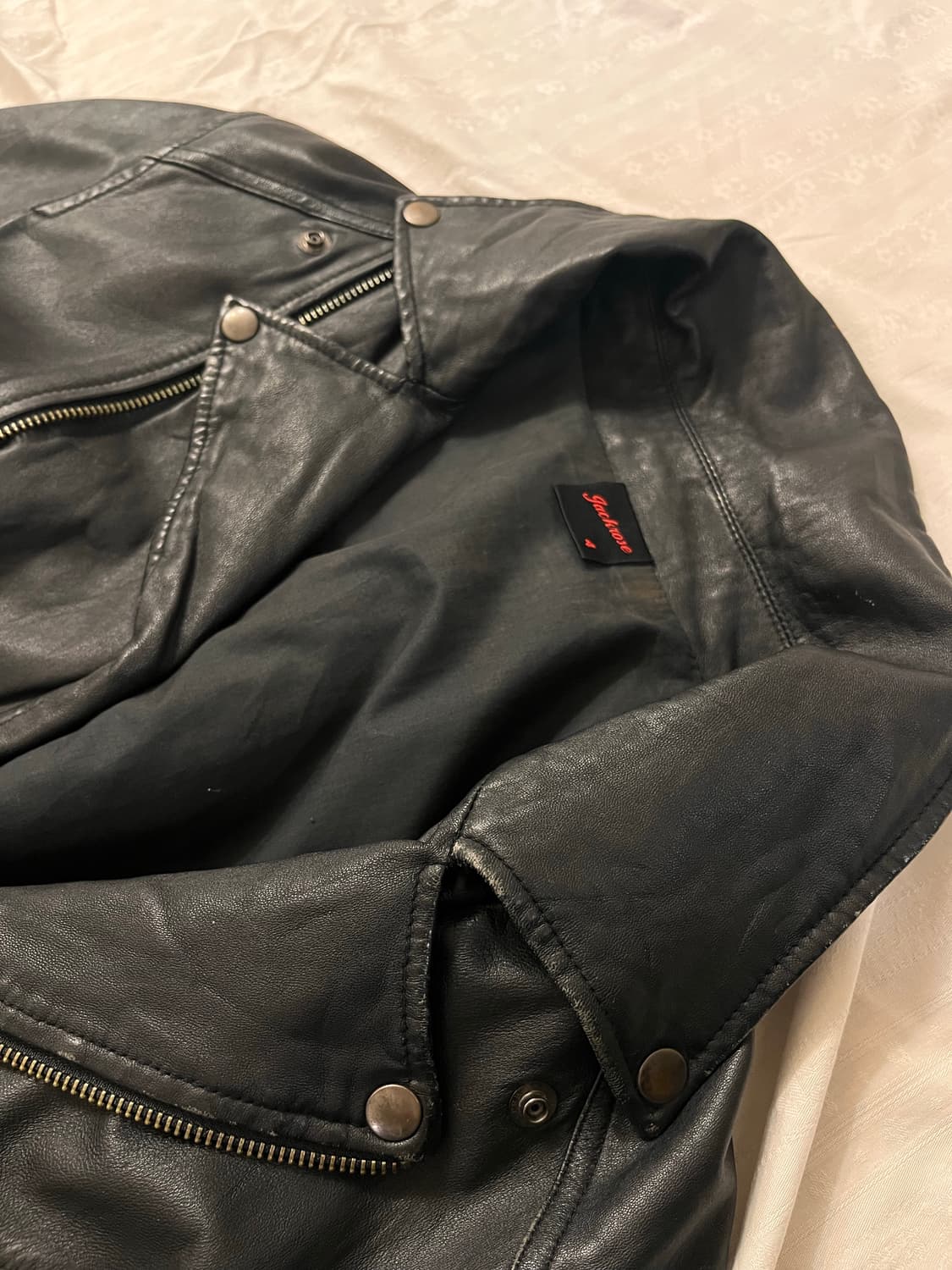 Jack rose rider learher jacket 상품이미지4