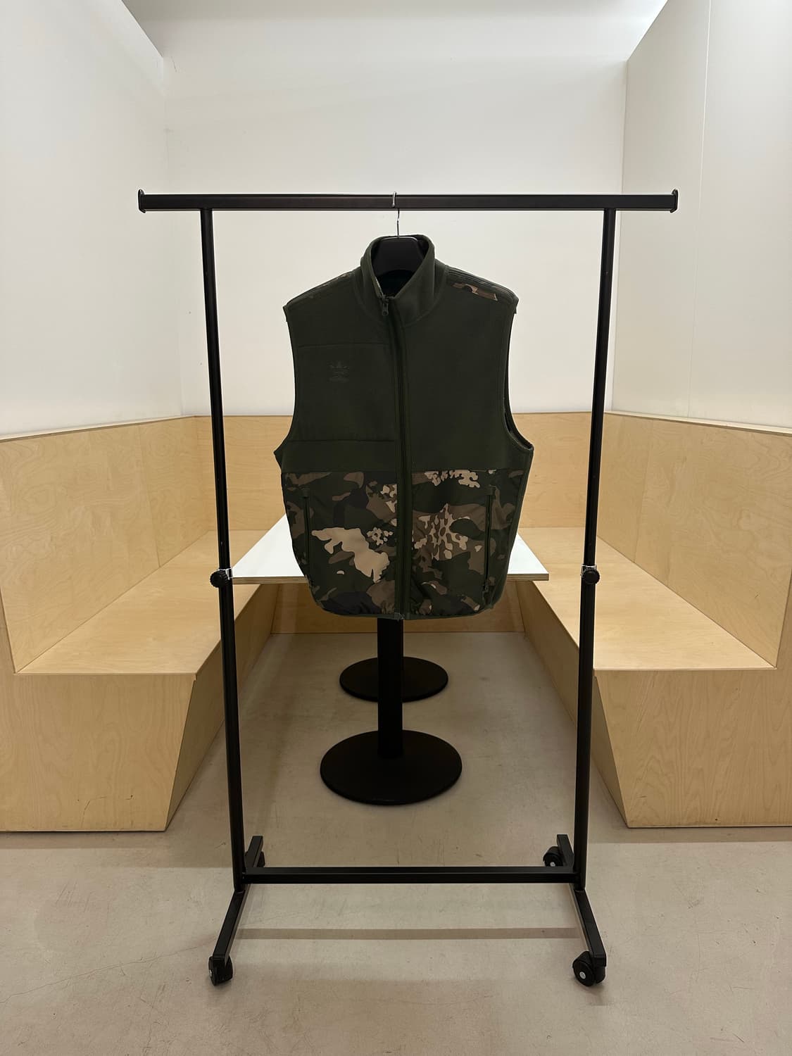 [S]아디다스(ADIDAS) 플리스(후리스) 집업 베스트(조끼) 상품이미지3