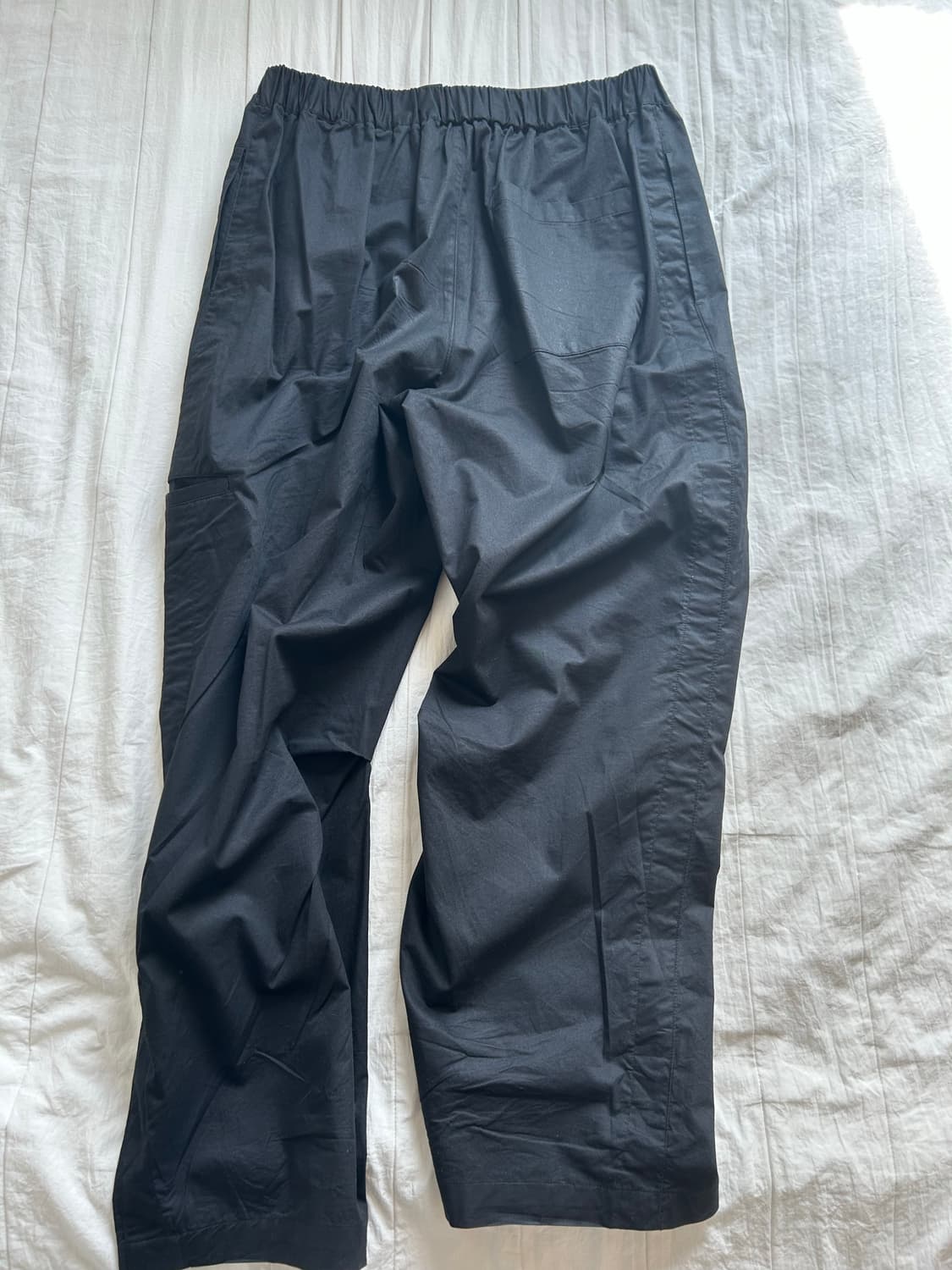 llud Incision Pocket Pants Black(L) 상품이미지6