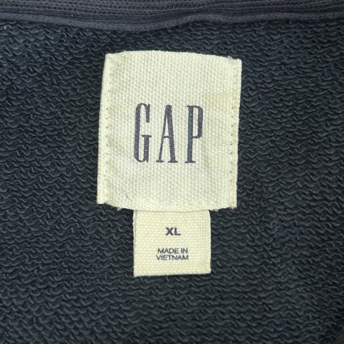 Gap 갭 레드로고 성조기 네이비 후드티 상품이미지5