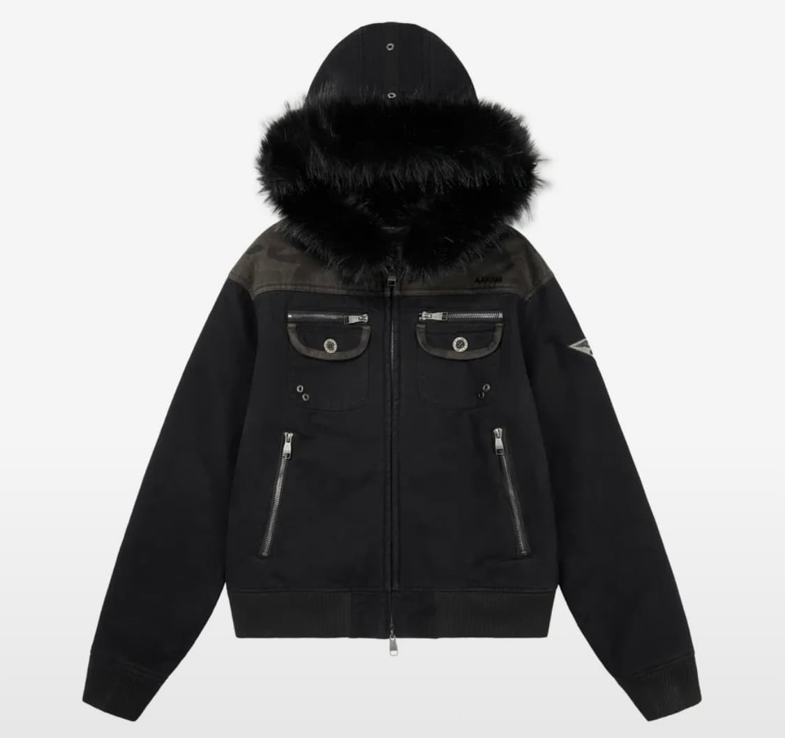 아캄 카모 퍼 자켓 삽니다 / 카키도 구매해요 상품이미지1