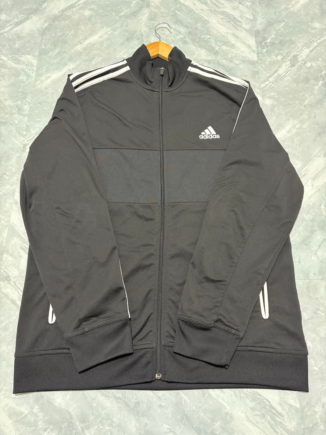 아디다스 삼선 져지 트레이닝 집업 상품이미지1