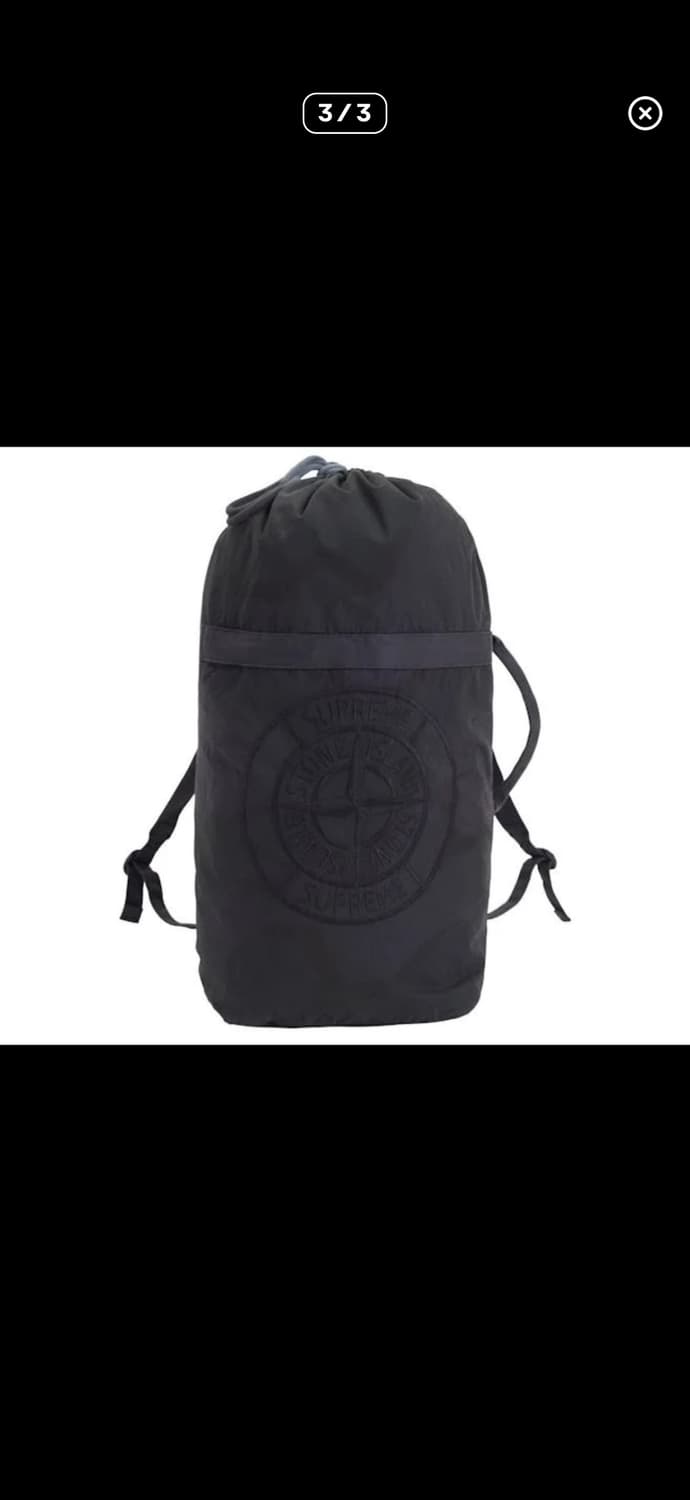 Supreme x stone lsland camo backpack 상품이미지3