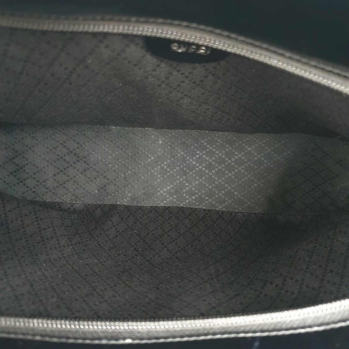 구찌 뱀부 블랙 퀄팅 캔버스 투웨이 토트백 숄더백 상품이미지10