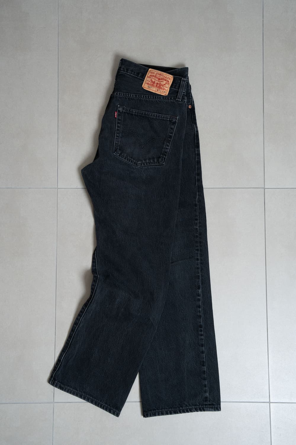 빈티지 리바이스501 블랙데님 34x30 상품이미지9