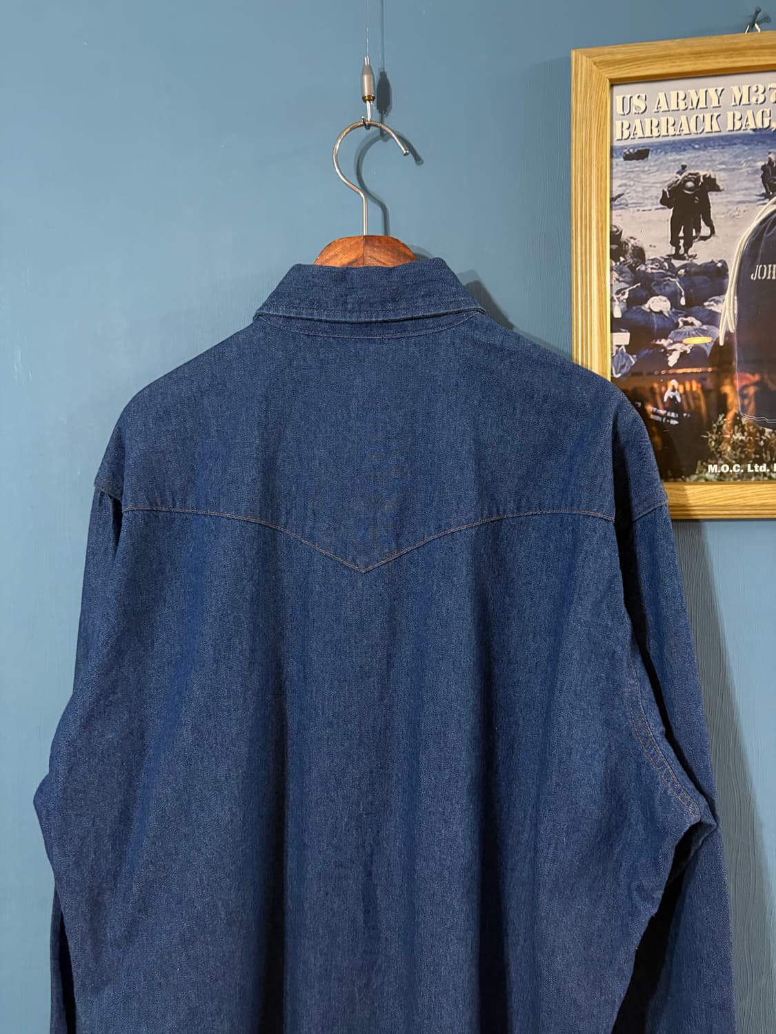00‘s Wrangler Denim Western Shirt. 상품이미지10
