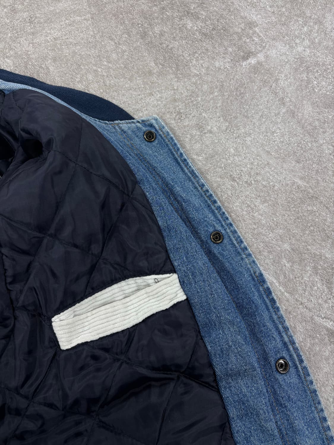 80's Cosmo Jeans Jacket Varsity 상품이미지7