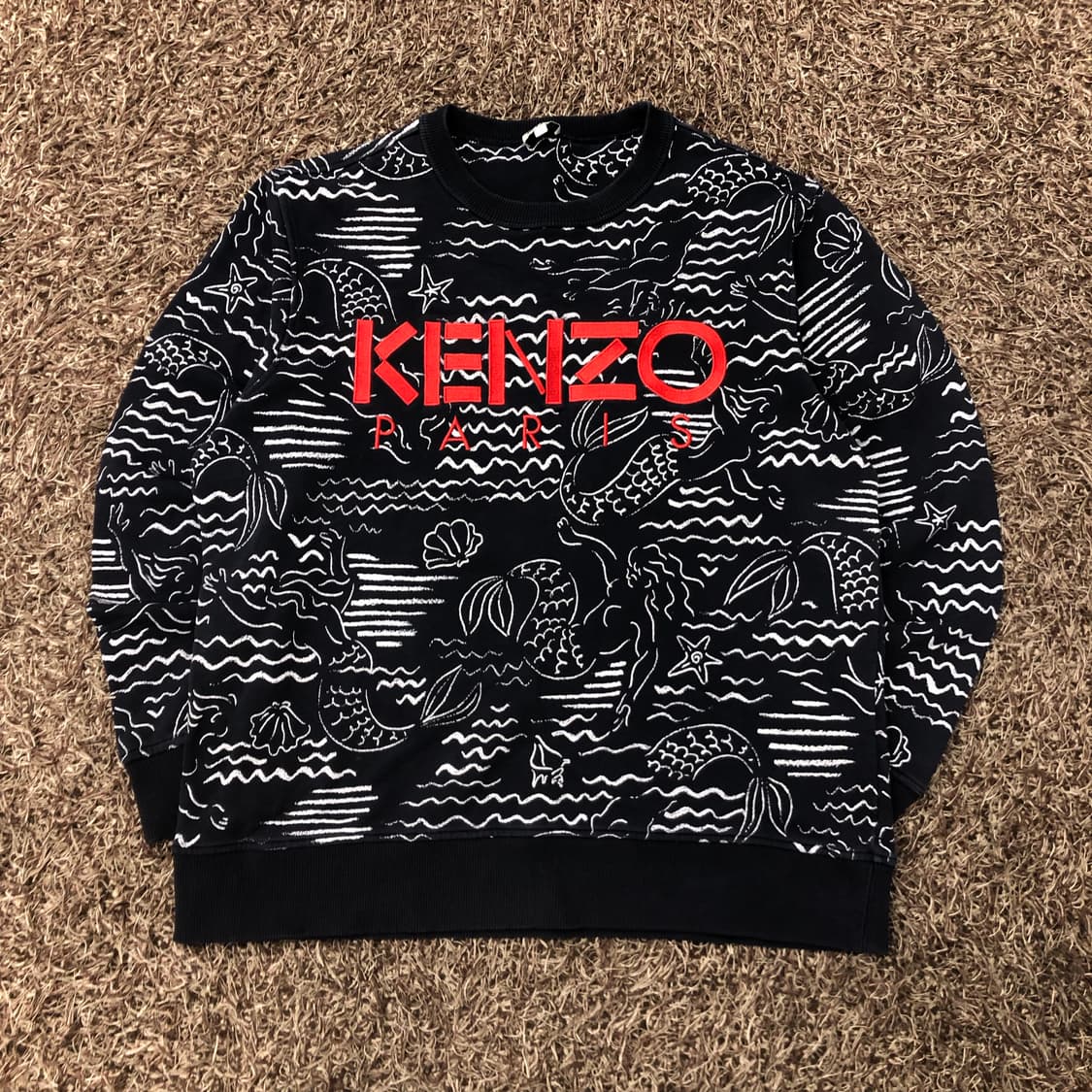 L 겐조 패턴 로고 맨투맨 스웻셔츠 상품이미지1