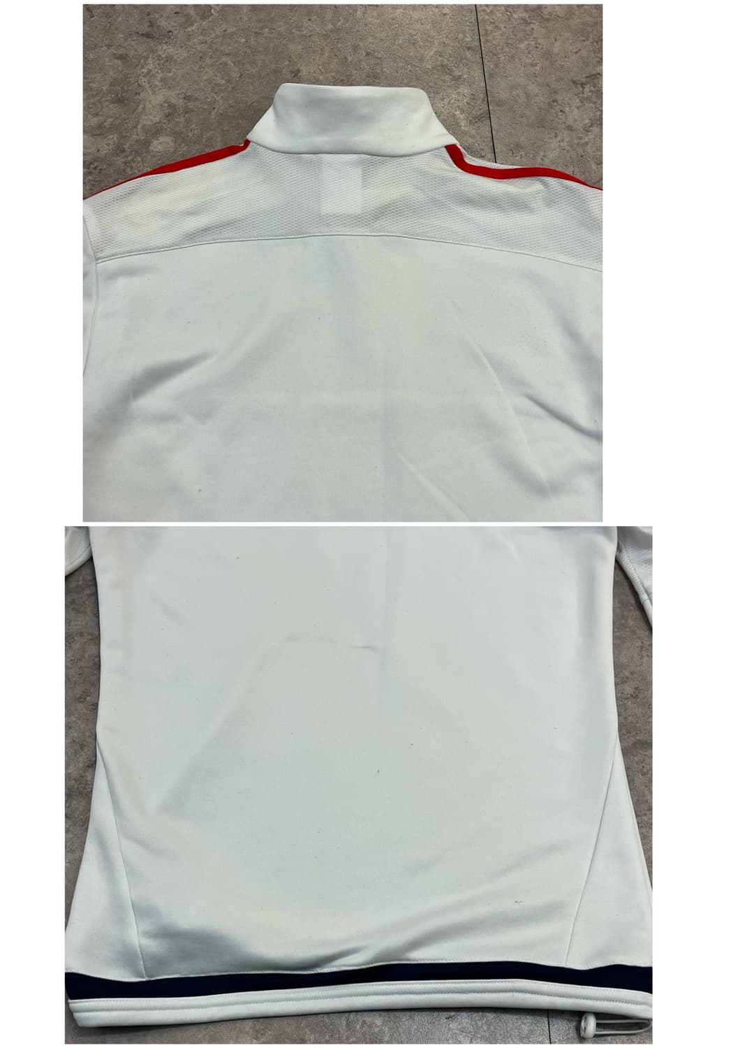 아디다스 콜롬비아 국대 트레이닝 탑 화이트 95 #csz2144 상품이미지7