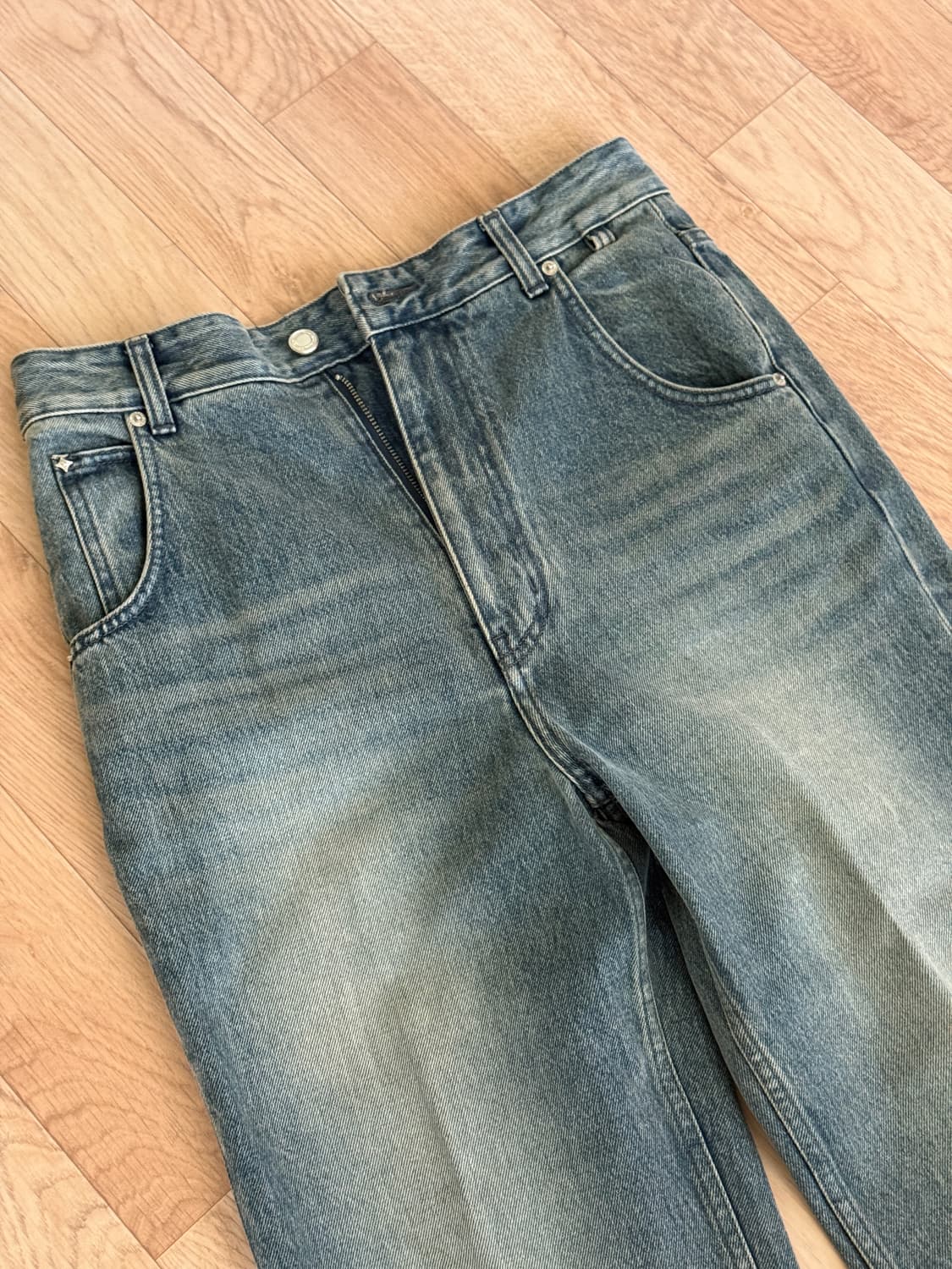 벨리에 트루스트레이트 데님팬츠 상품이미지3