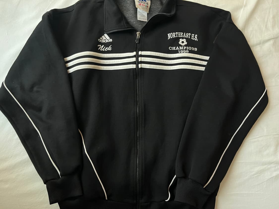 아디다스 빈티지 져지 Northeast 챔피언 1999 상품이미지1