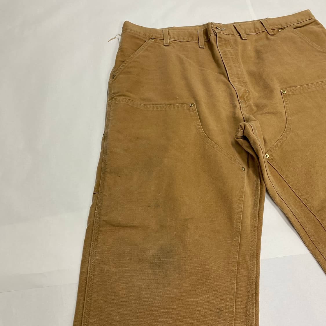 90년대 미제 칼하트 더블니 팬츠 (바람개비 택) 상품이미지5