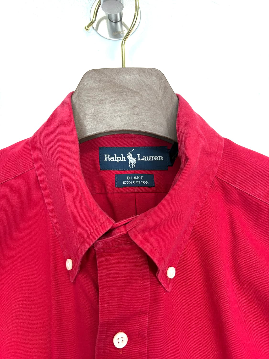[3XL]POLO 레드 긴팔 셔츠 상품이미지6