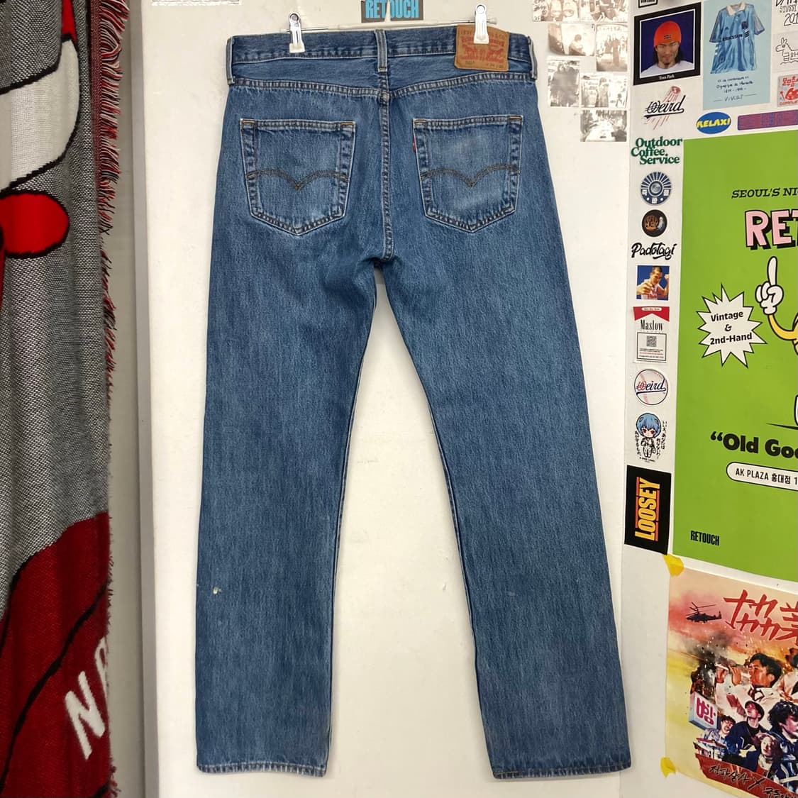 00’s 리바이스 501 리페어진 상품이미지6