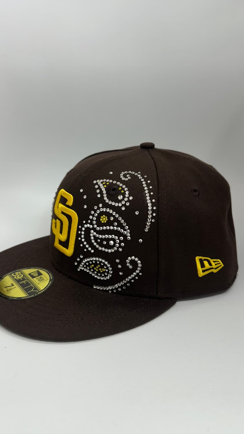 🌿paisley(712) 뉴에라 스와로브스키 커스텀 상품이미지2