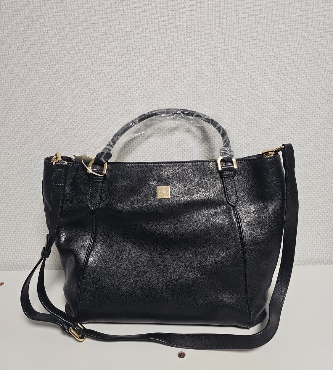 더블앰 가죽 숄더백 토트백 새상품 상품이미지1